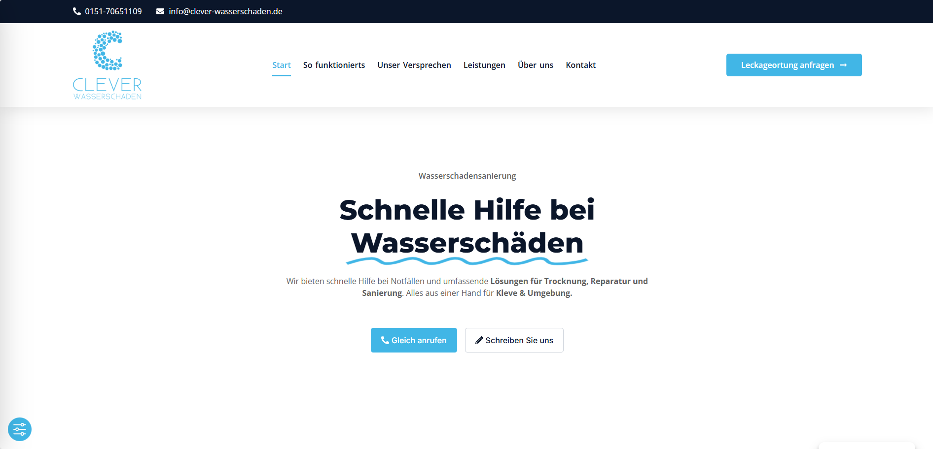 Website Projekt Geronimo Solutions