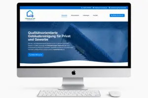 Webdesign Referenz Gebäudereinigung