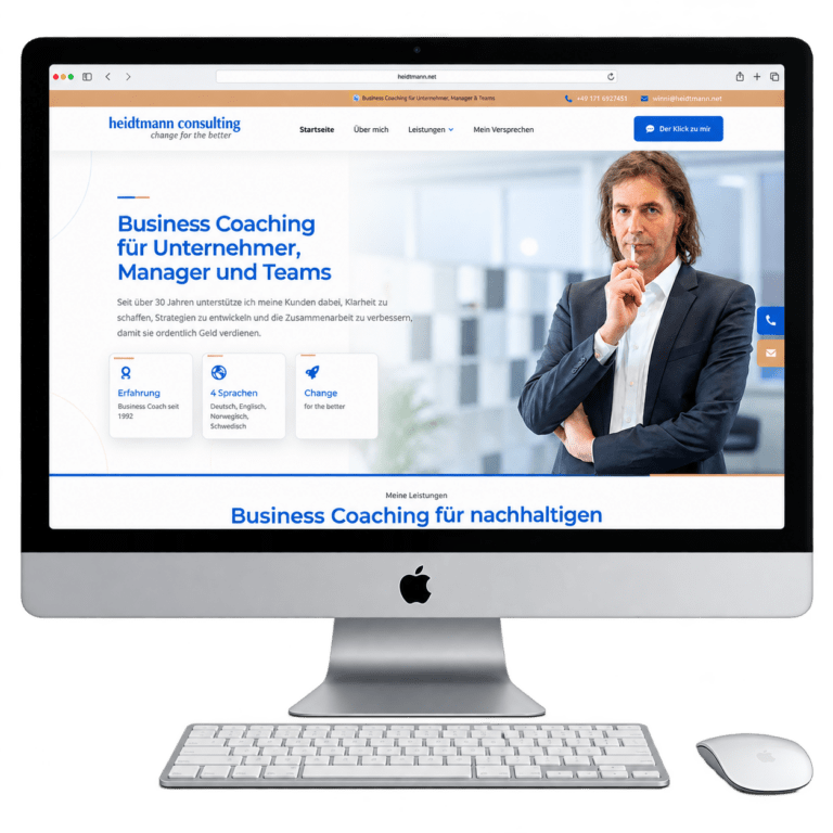 Webdesign für Handwerksbetriebe – Website Referenz von sechskantmedia